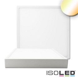 Luminaire de plafond PRO 300MM angulaire, pour VDU, CCT Switch IP20, blanche gradable
