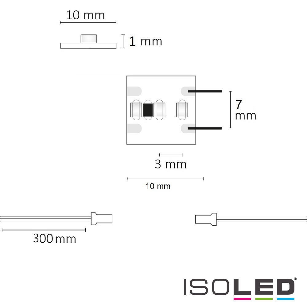 LED Strip CRI940 MiniAMP Flexband - ISOLED 114509 - KS Light