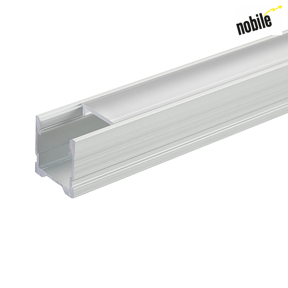 Aluminum 4 TP, 200cm, LED Strips up to 1.3cm width - nobilé