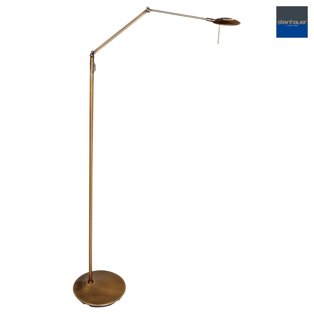 verhoging lezing Voorrecht Steinhauer Floor lamp ZODIAC LED, 1 flame, bronze - Steinhauer