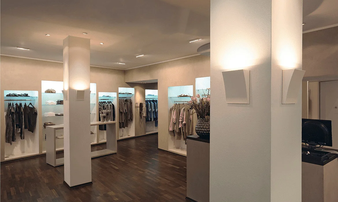 SLV Luminaire mural d'extérieur DELWA WIDE IP44, blanche SLV Luminaire mural d'extérieur DELWA WIDE IP44, blanche