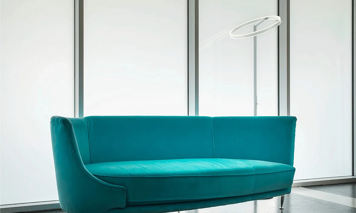 SLV floor lamp ONE STRAIGHT FL up / down, white dimmable SLV floor lamp ONE STRAIGHT FL up / down, white dimmable