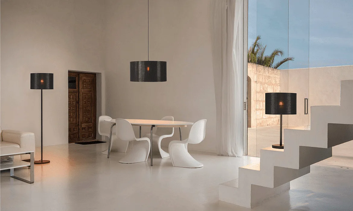 SLV Lampadaire FENDA STRAIGHT BASIS avec interrupteur, sans abat-jour E27 IP20, noir SLV Lampadaire FENDA STRAIGHT BASIS avec interrupteur, sans abat-jour E27 IP20, noir
