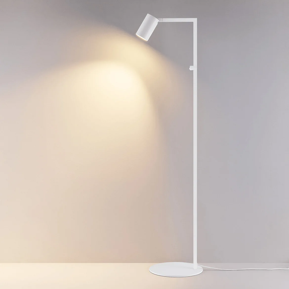 Deko-Light floor lamp CAN TILT BASE MIX'N MATCH 1/3 with switch, without shade, with plug GU10 IP20, white Deko-Light floor lamp CAN TILT BASE MIX'N MATCH 1/3 with switch, without shade, with plug GU10 IP20, white