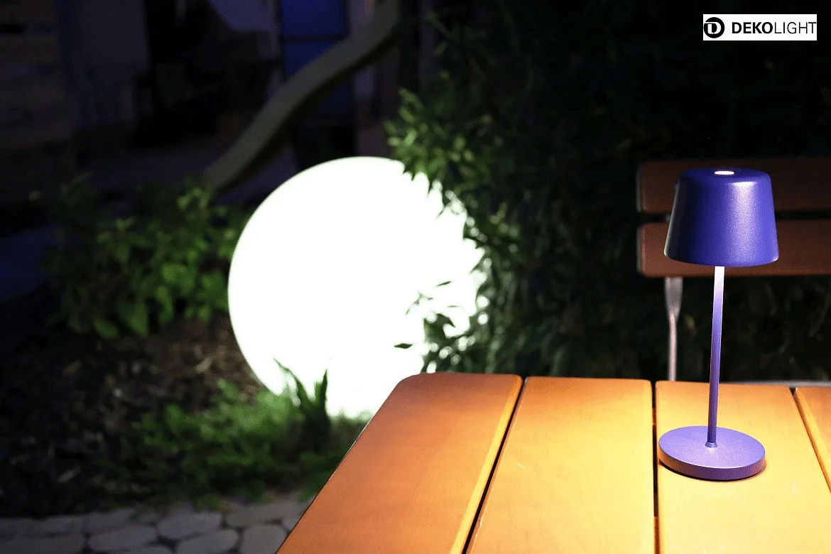 Deko-Light Lampe de table à accu CANIS MINI CCT Switch, avec variateur tactile, sans chargeur IP65, mat, rouille gradable Deko-Light Lampe de table à accu CANIS MINI CCT Switch, avec variateur tactile, sans chargeur IP65, mat, rouille gradable