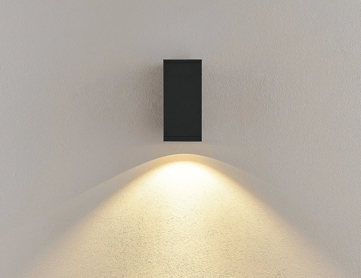 Deko-Light facade spotlight SHORELINE PRO LED SQUARE 70 DOWN 1 flame, square, CCT Switch IP65, dark grey dimmable Deko-Light facade spotlight SHORELINE PRO LED SQUARE 70 DOWN 1 flame, square, CCT Switch IP65, dark grey dimmable