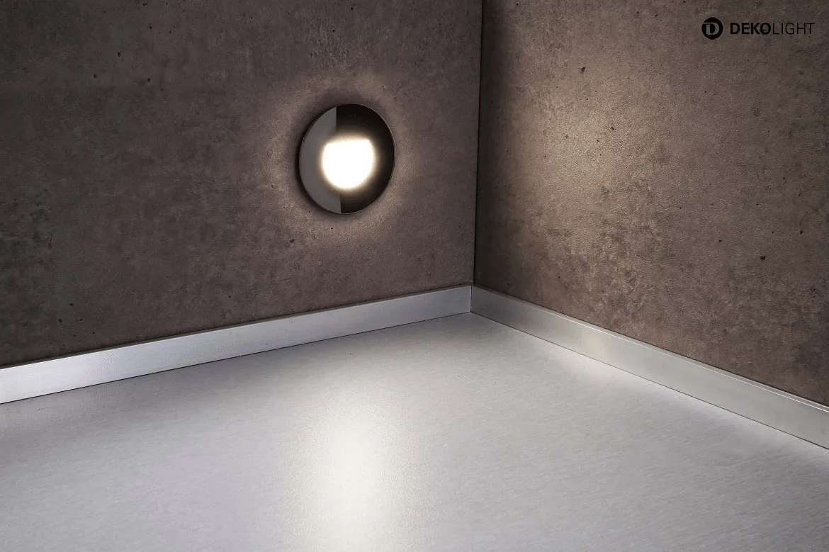 Deko-Light Capot ALWAID 2 - MILKY rond, noir profond Deko-Light Capot ALWAID 2 - MILKY rond, noir profond