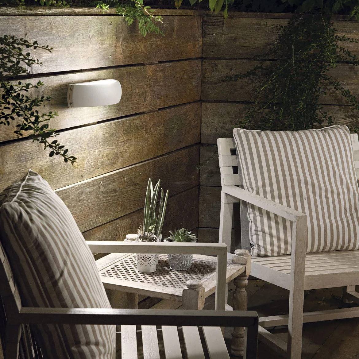 Ideal Lux Luminaire mural GIOVE AP1 E27 IP54, blanche Ideal Lux Luminaire mural GIOVE AP1 E27 IP54, blanche