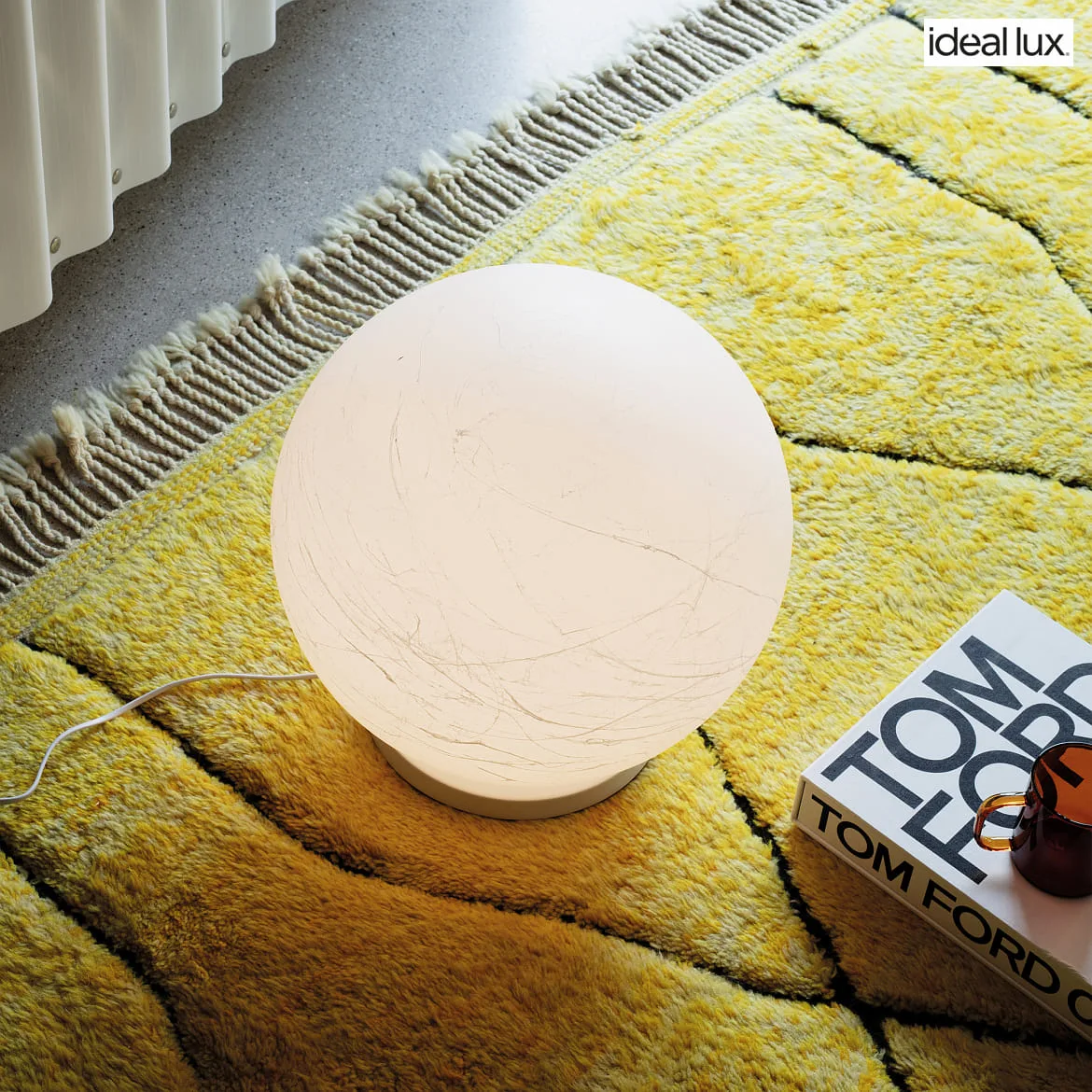 Ideal Lux Lampe de table CARTA 40 E27 IP20, blanche gradable Ideal Lux Lampe de table CARTA 40 E27 IP20, blanche gradable