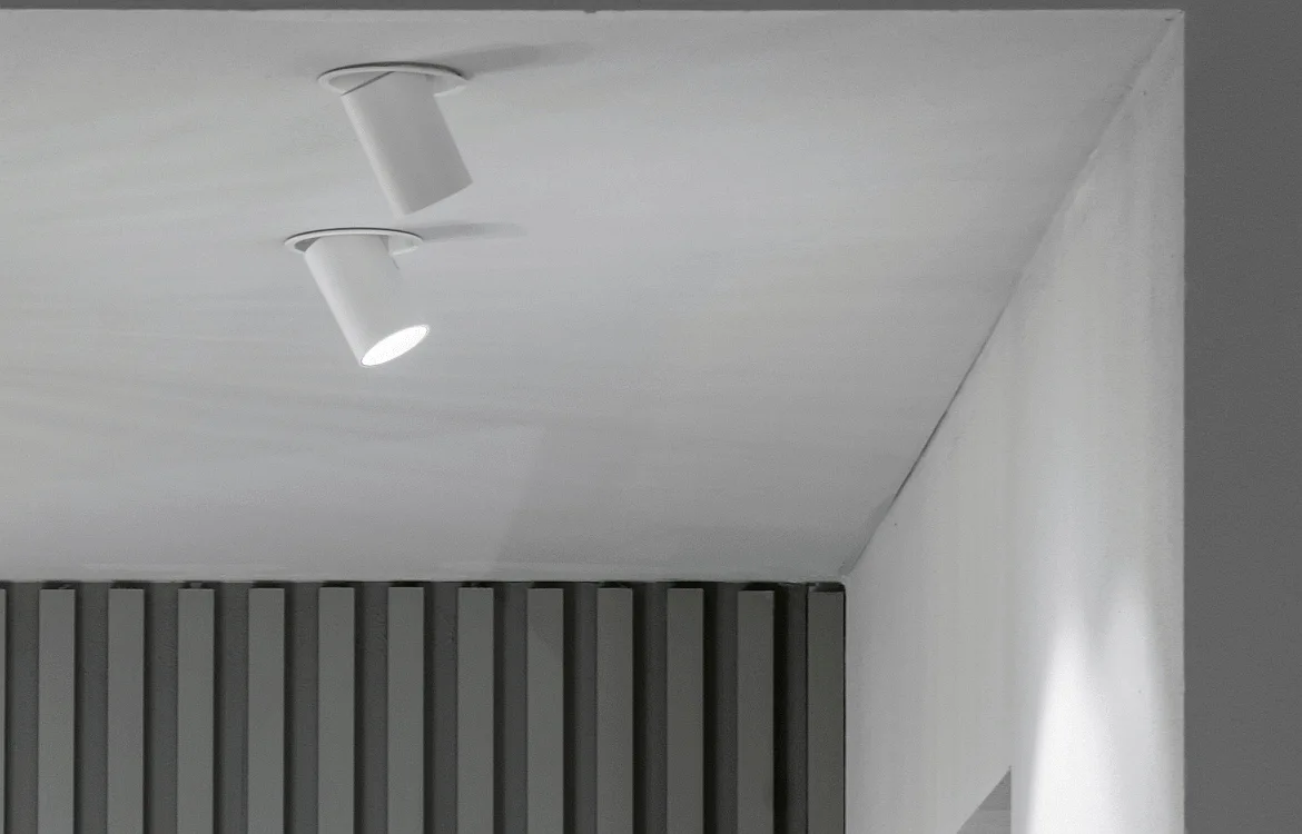 Ideal Lux recessed spotlight NOVA swivelling, on/off IP20, white dimmable Ideal Lux recessed spotlight NOVA swivelling, on/off IP20, white dimmable