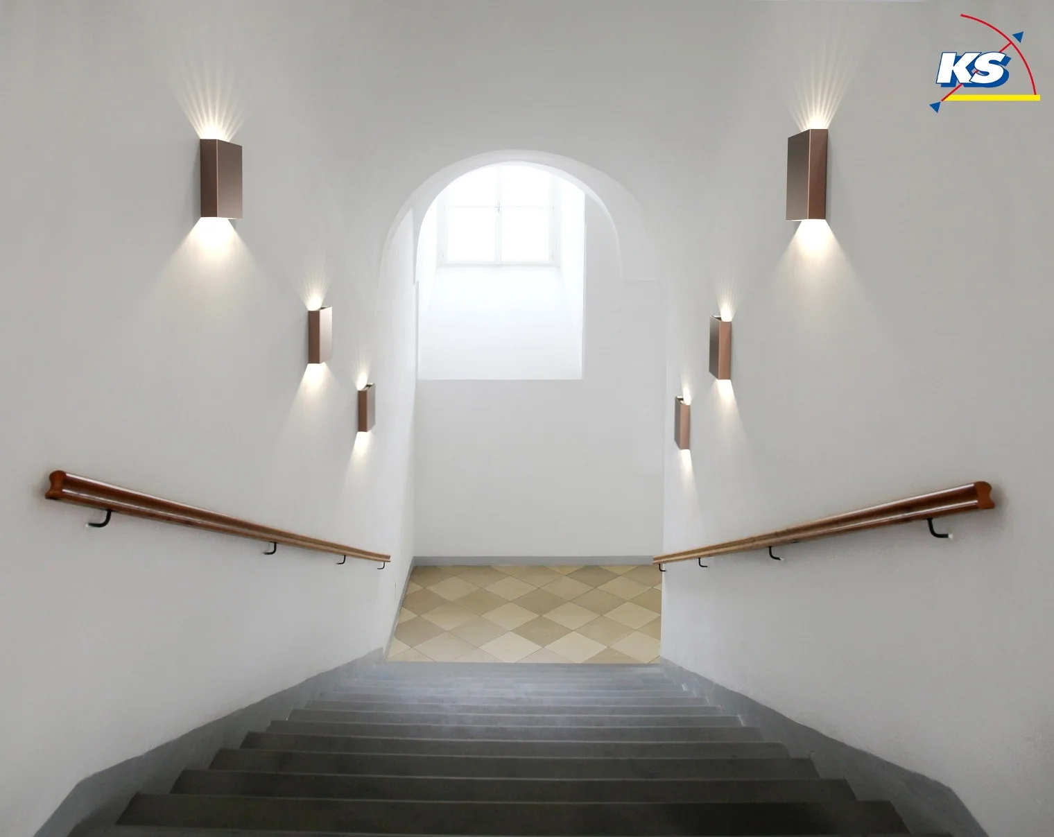 Nordlux LED Wall luminaire FOLD 15 LED Outdoor luminaire, 2x 3,5W, 3000K, up to 2x 250lm, IP54, copper Nordlux LED Wall luminaire FOLD 15 LED Outdoor luminaire, 2x 3,5W, 3000K, up to 2x 250lm, IP54, copper