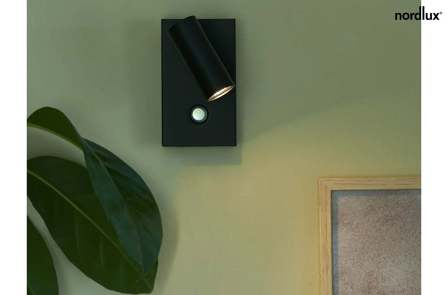 Nordlux Luminaire mural OMARI IP20, mat, noir gradable Nordlux Luminaire mural OMARI IP20, mat, noir gradable
