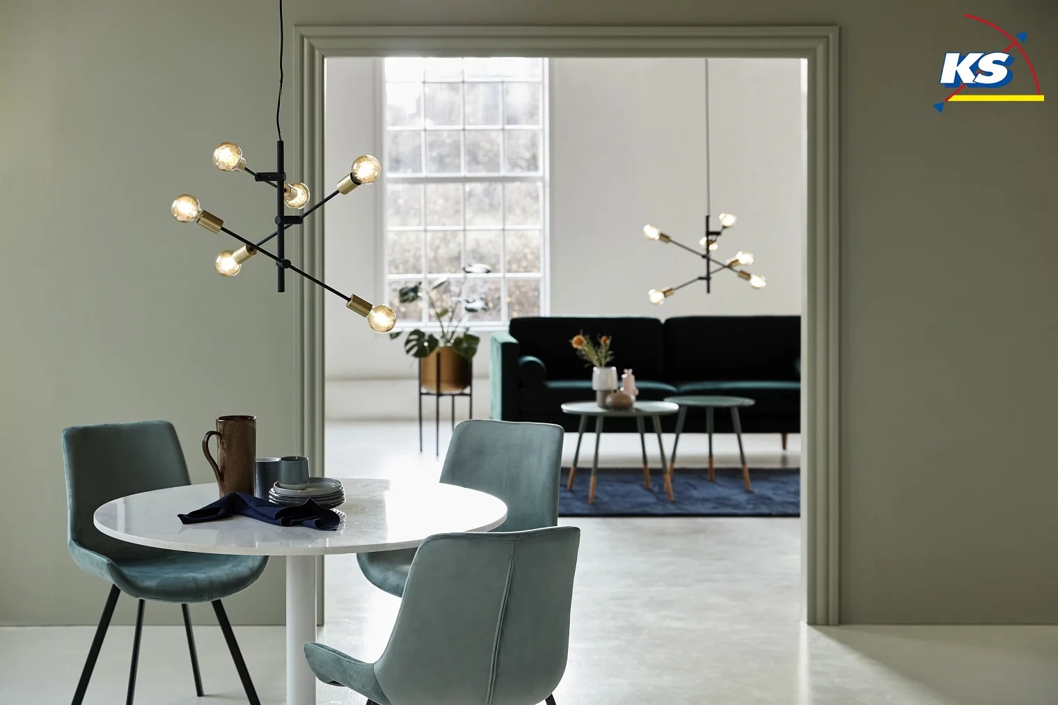 Nordlux Luminaire à suspension JOSEFINE E27 IP20, laiton, noir , noir mat Nordlux Luminaire à suspension JOSEFINE E27 IP20, laiton, noir , noir mat