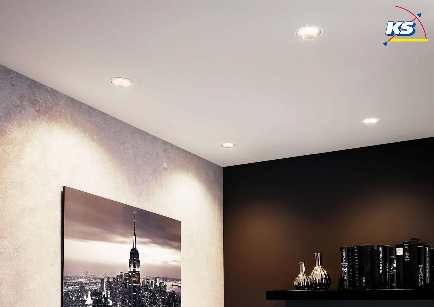 Paulmann Recessed spot LED COLE IP44, fixed, incl. LED COIN Module, 230V, 6.5W 2700K460lm 100°, 3-step dimmable, white / gold matt Paulmann Recessed spot LED COLE IP44, fixed, incl. LED COIN Module, 230V, 6.5W 2700K460lm 100°, 3-step dimmable, white / gold matt