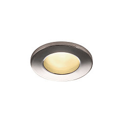 Downlight DOLIX OUT QPAR51 rond, rigide GU10 IP65, chrome gradable