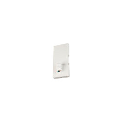 Luminaire mural FENDA BASE haut, rigide, sans abat-jour E27 IP20, blanche gradable