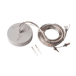 Suspension pendulaire MEDO contr�lable par DALI, Gris argent