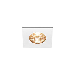 Plafonnier ext�rieur PATTA-I SQUARE DTW angulaire, rigide, Dim-To-Warm IP65, blanc mat gradable