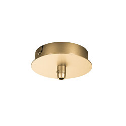 Rosace de plafond pour FITU PD 1 voie, rond noir 