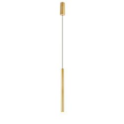 Premium LED Pendant luminaire HELIA 30 PD, Surface mounting, 10W 3000K 550lm 40°, TRIAC dimmable, soft gold