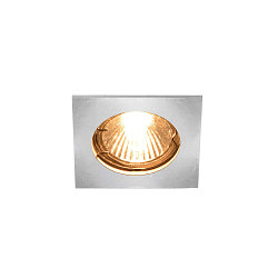 Plafonnier encastr� PIKA QPAR51 rigide GU10 IP20, chrome gradable