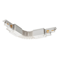 Connecteur flexible triphas� S-TRACK PHASE & DALI version pour montage en surface, contr�lable par DALI, blanche