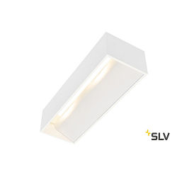 LED Wall luminaire LOGS IN L, 17W, 3000K, 1100lm, TRIAC dimmable, white