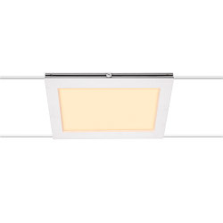 Lampe � corde TENSEO PLYTTA rectangulaire, blanche