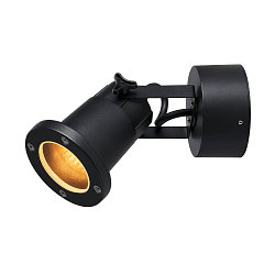 Projecteur d'ext�rieur NAUTILUS WL-CL pivotant, rotatif GU10 IP54, noir mat gradable