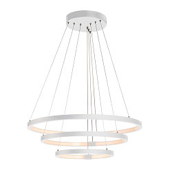 Luminaire � suspension ONE TRIPLE DALI IP20, blanche gradable