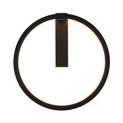 Luminaire mural ONE 40 DALI IP20, noir  gradable