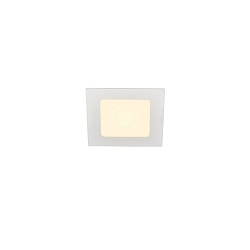 Plafonnier encastr� SENSER 12 DL angulaire IP20, blanche