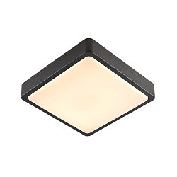 Plafonnier ext�rieur AINOS SQUARE SENSOR avec capteur, carr�, CCT Switch IP 65, anthrazit 
