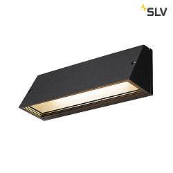 LED Wall luminaire PEMA Outdoor,16W, 1260/1400lm, CCT switch 3000/4000K, black