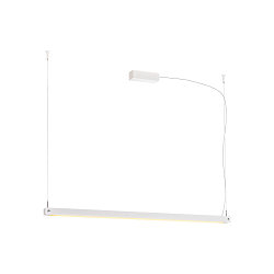 Luminaire à suspension NOYA PD PHASE CCT Switch IP20, laiteux, blanche