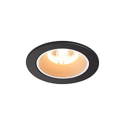 LED Ceiling recessed luminaire NUMINOS DL S, 2700K, IP20, 20�, 720lm, UGR 19, black/white