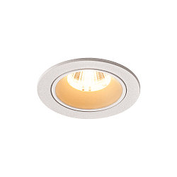 Plafonnier encastr� NUMINOS DL S - 40� rigide, pour VDU, courant constant, commutable, reculer IP20 / IP44, blanche 