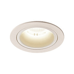 LED Ceiling recessed luminaire NUMINOS DL M, 4000K, IP20, 20�, 1750lm, UGR 20, white/white