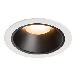 Plafonnier encastr� NUMINOS DL XL IP20, noir , blanche