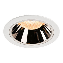 Plafonnier encastr� NUMINOS DL XL IP20, chrome, blanche