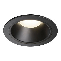 LED Ceiling recessed luminaire NUMINOS DL XL, 4000K, IP20, 20�, 3600lm, UGR 21, black/black