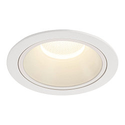 LED Ceiling recessed luminaire NUMINOS DL XL, 4000K, IP20, 40�, 3800lm, UGR 18, white/white