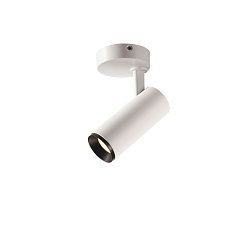 Luminaire de plafond NUMINOS SPOT PHASE S IP20, noir, blanche gradable