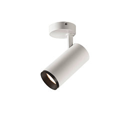 LED Ceiling luminaire NUMINOS SPOT PHASE M, 4000K, 60°, 2060lm, white/black