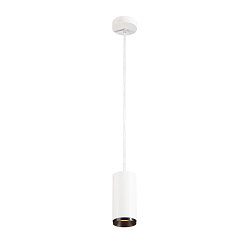 Luminaire à suspension NUMINOS PD PHASE M IP20, noir, blanche