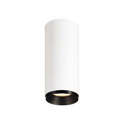 LED Ceiling luminaire NUMINOS CL DALI S, 3000K, 24°, 1010lm, white/black