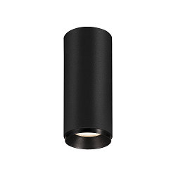 Luminaire de plafond NUMINOS CL DALI S contrôlable par DALI IP20, noir gradable