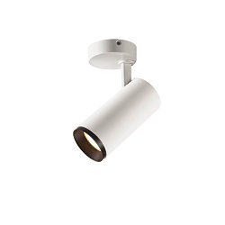 LED Ceiling luminaire NUMINOS SPOT DALI M, 3000K, 24°, 1930lm, white/black
