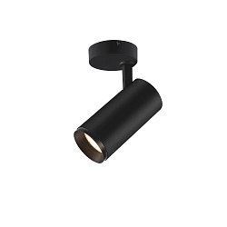 LED Ceiling luminaire NUMINOS SPOT DALI M, 4000K, 36°, 2120lm, black/black