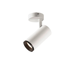 LED Ceiling luminaire NUMINOS SPOT DALI M, 4000K, 36°, 2120lm, white/black